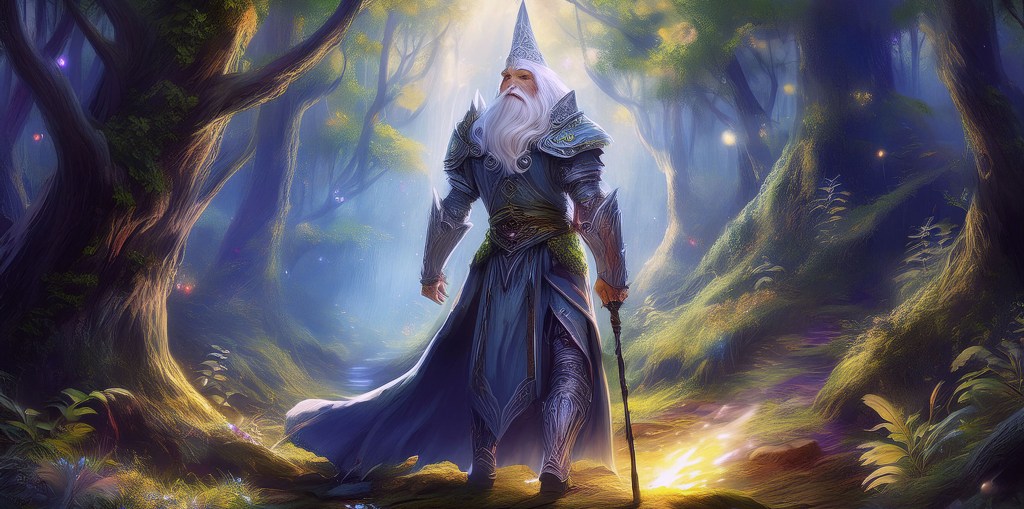 El Mago Merlín, por Antonio&nbsp;Cruzans