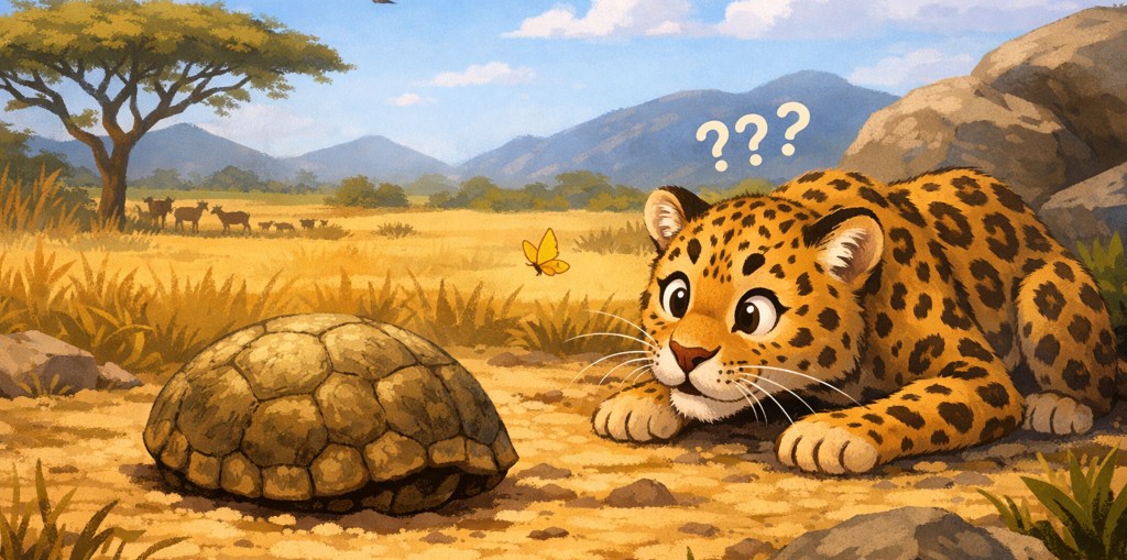 La tortuga y el leopardo