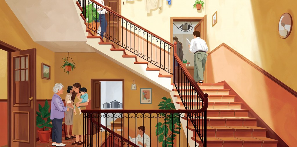 Escalera interior, de Almudena Grandes.